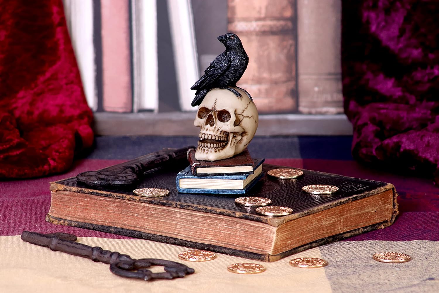 Nemesis Now Raven's Spell 10,3 cm, Schwarz