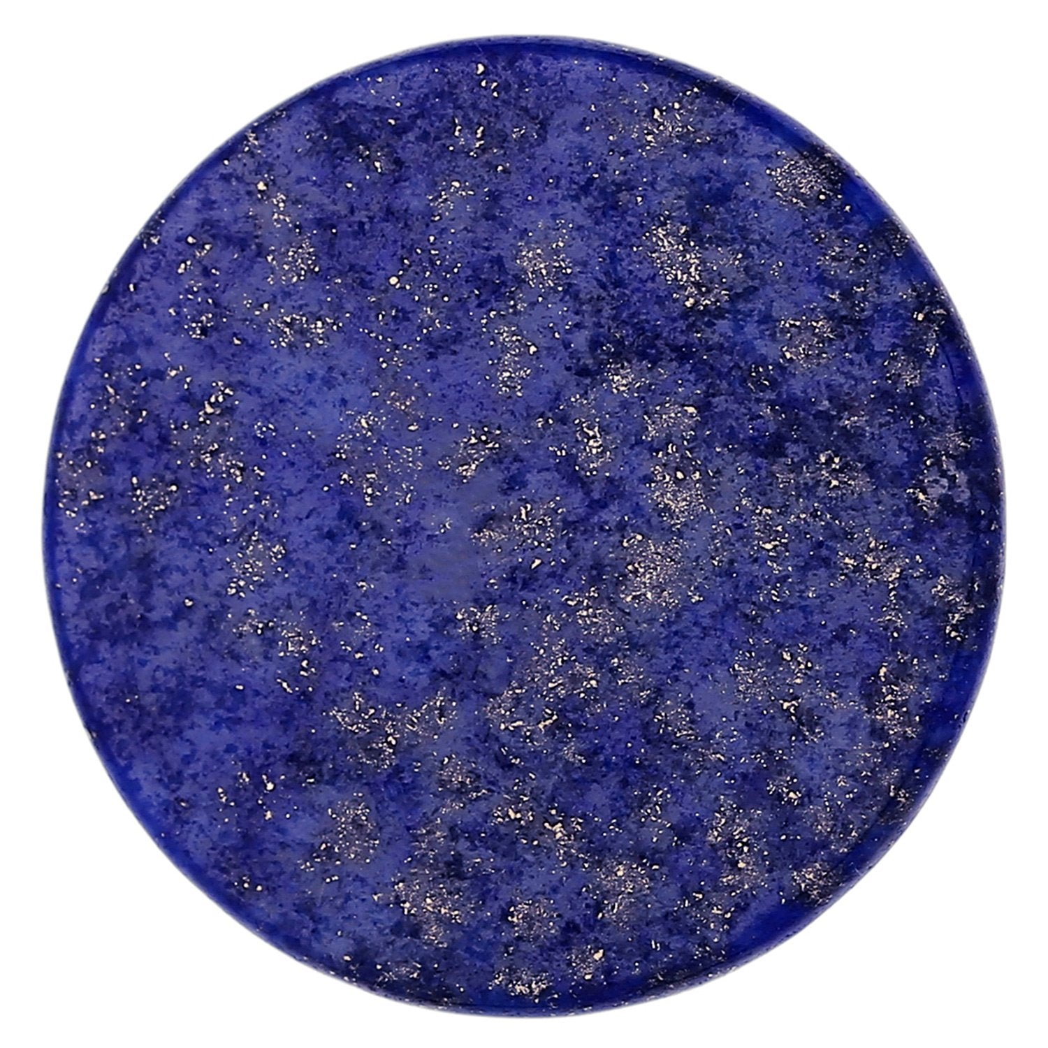 Morella Damen Coin 33 mm Edelstein Chakren Scheibe Halsketten-Anhänger