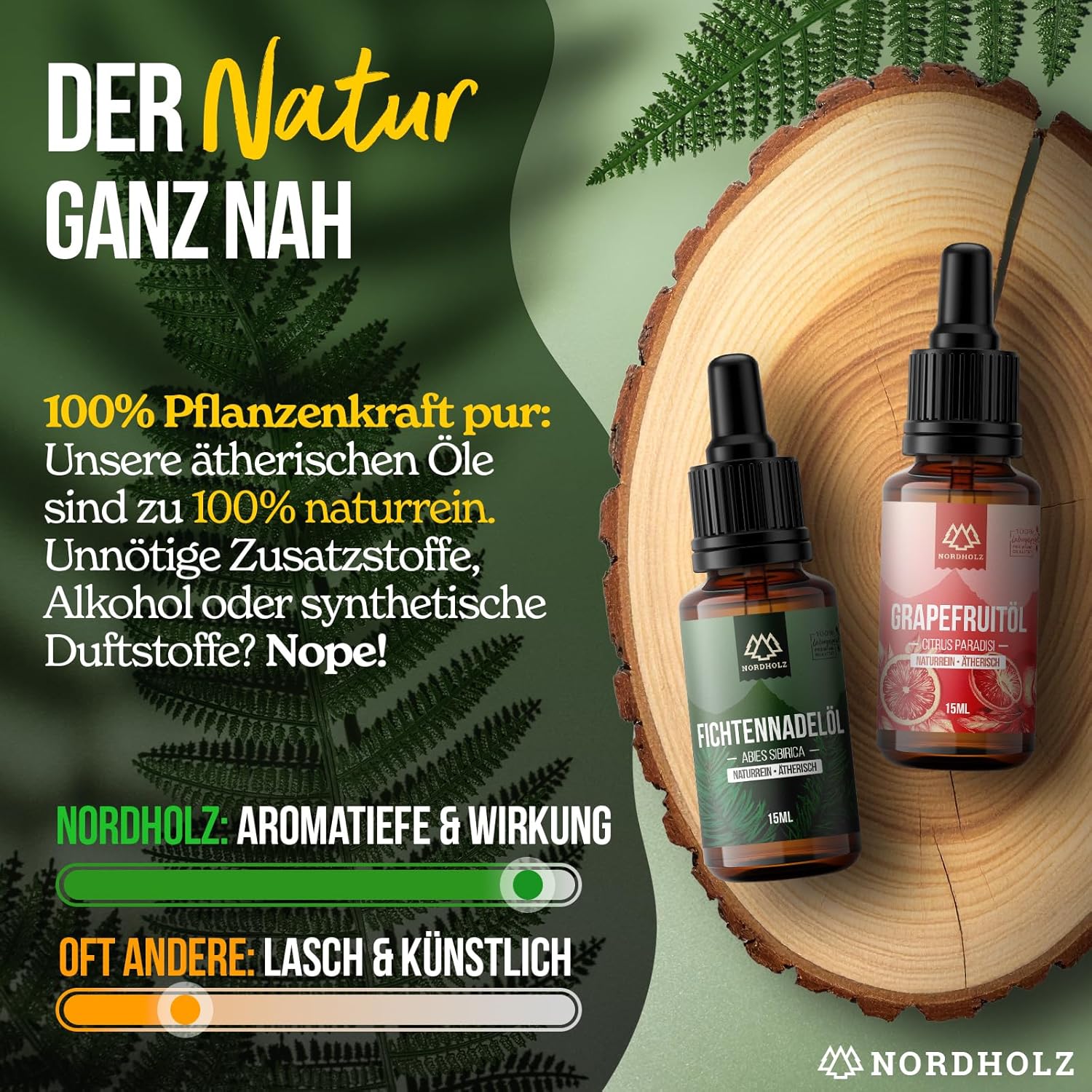 Mountain Pine Oil [100% Natural] - Pharmaceutical Quality Essential Oil from Steam Distillation - Vegan, Laboratory Tested - For Sauna, Diffuser & Aromatherapy