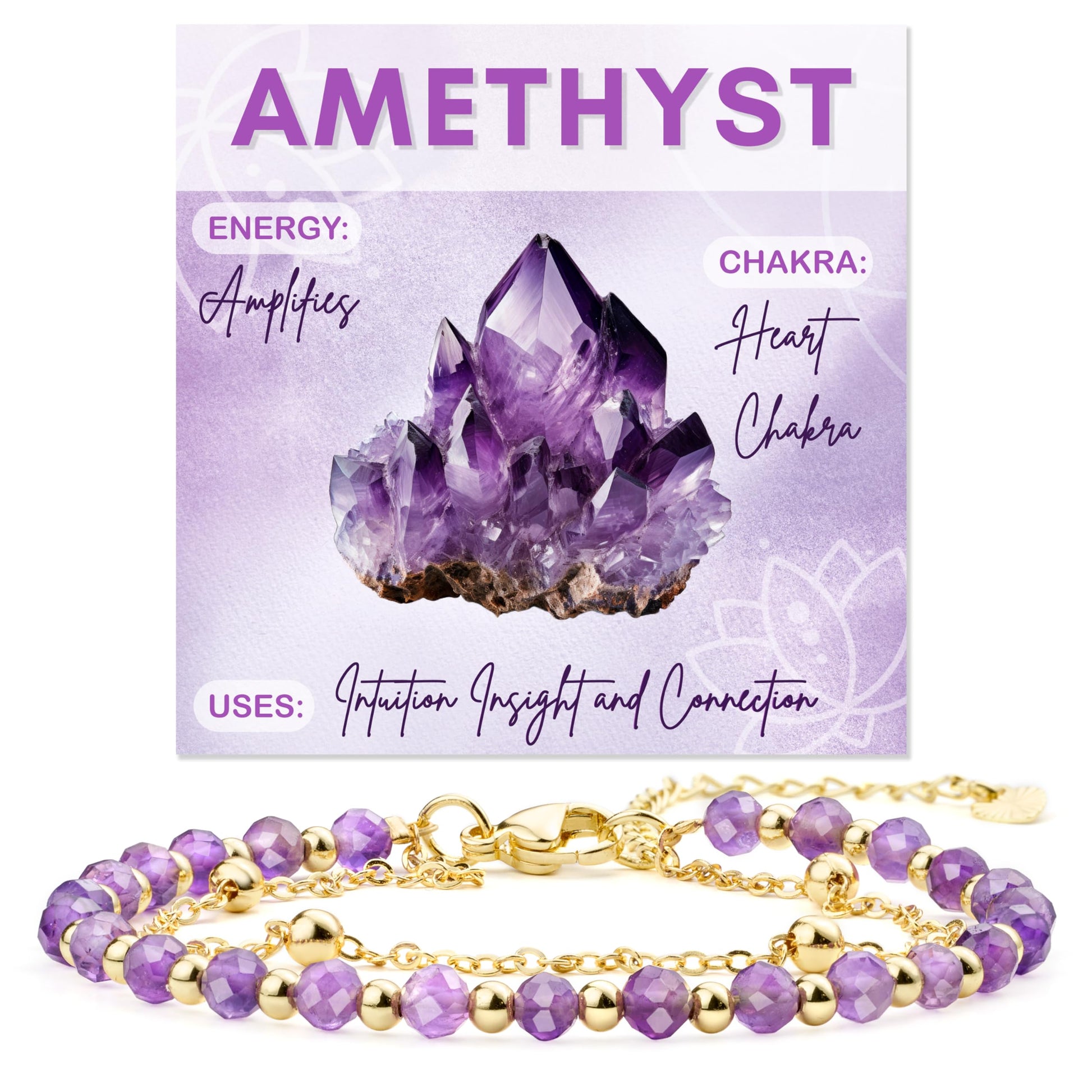 Farfume Edelstein Perlen Armband für Frauen, 4mm Kristall Silber 925 Naturstein Schmuck Elastisch Armbänder Damen, Chakra Spirituelle Charms Armbänder Valentinstag Geschenke