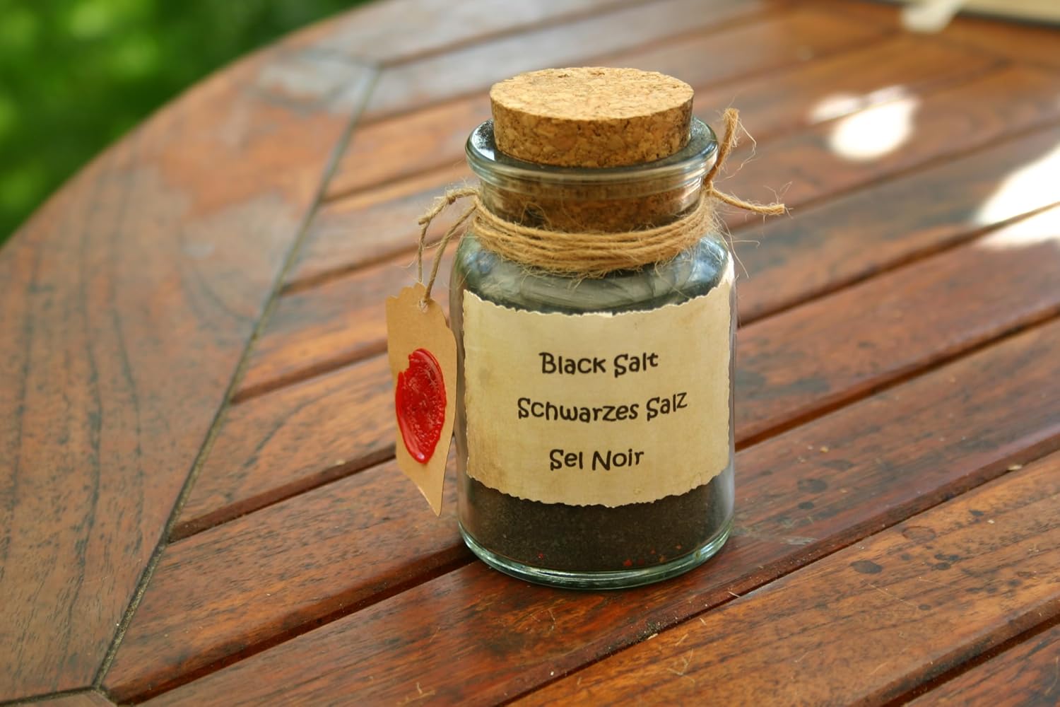 Sel Noir - Schwarzes Salz - Hexen Salz - Schutz Salz - Black Salt - Wicca, Santeria, Ritualzutaten, Zeremoniensalz, Schutz, Hexerei, 180g