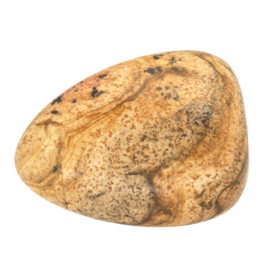 Lebensquelle Plus außergewöhnliche Trommelsteine | Edelstein-Trommelstein + Edelsteinkarte | Größe M: 2-3 cm | Handschmeichler Heilstein Taschenstein