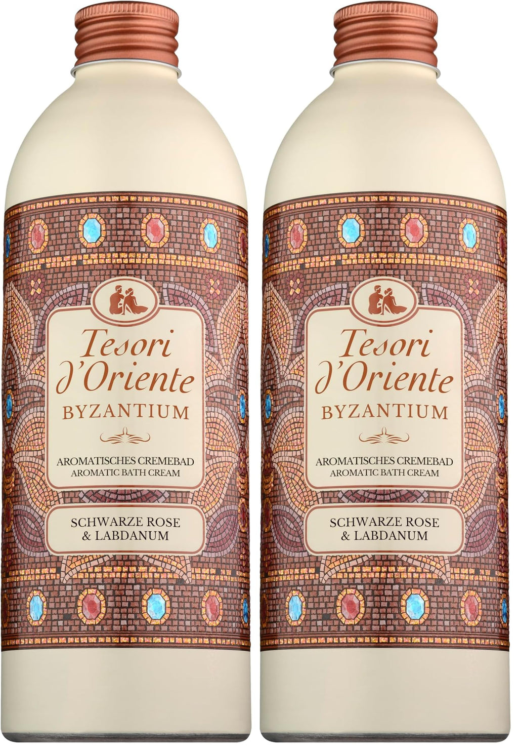 Tesori d'Oriente | Cremebad 'Hammam' | aromatisches Bad mit Argan-Öl und Orangenblüte | Körperpflege für die Badewanne | Ritual für Körper & Sinne | 500 ml