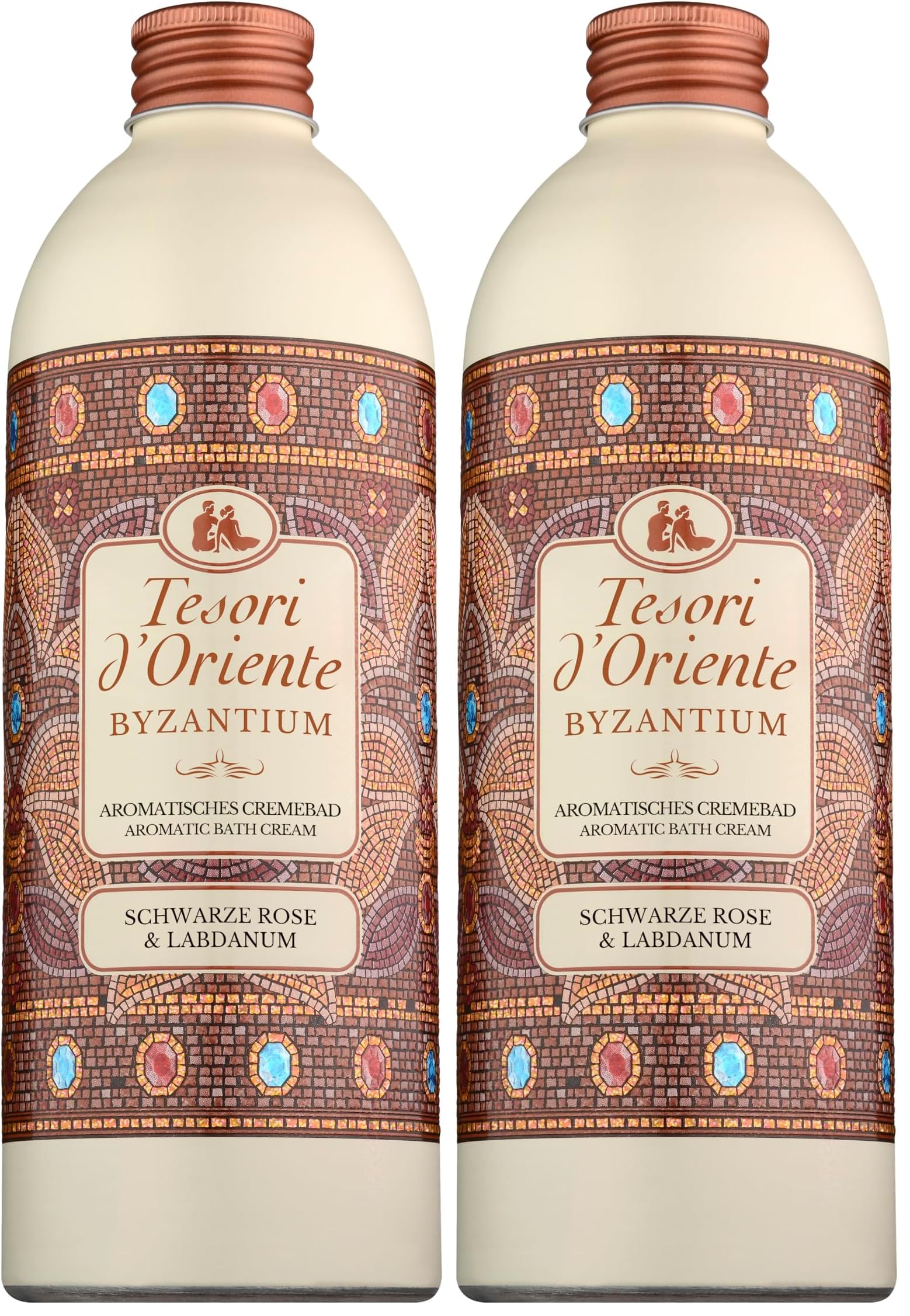 Tesori d'Oriente | Cremebad 'Hammam' | aromatisches Bad mit Argan-Öl und Orangenblüte | Körperpflege für die Badewanne | Ritual für Körper & Sinne | 500 ml