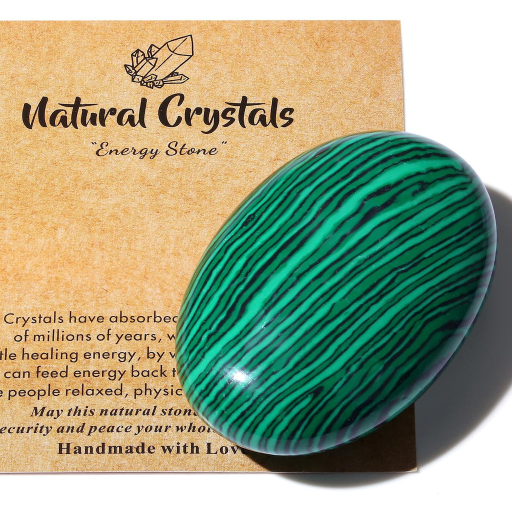 1 PCS 2.4" Grün Aventurin Edelsteine Groß, Kristall Oval Heilung Kristall für Reiki Heilung, Wiccan Lieferungen, Balancing Meditation Zubehör