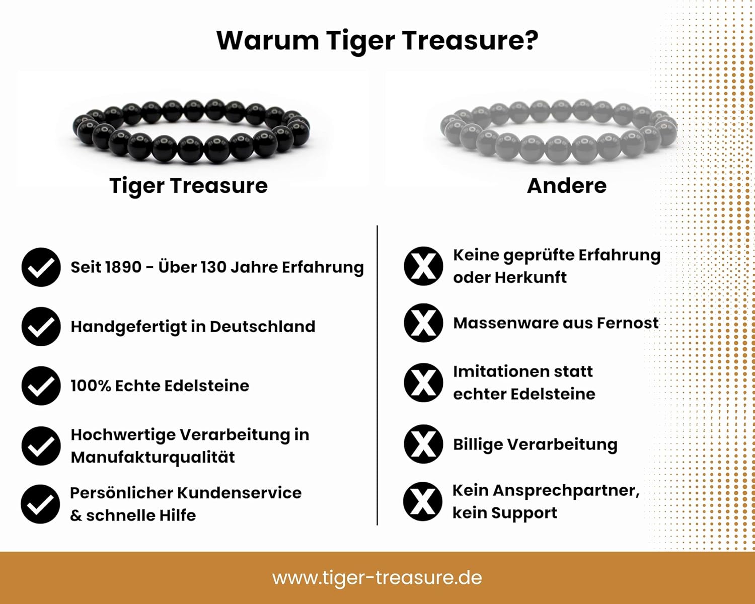 Handgefertigte Armband-Kollektion aus echten Edelsteinen und Hämatin, barockes Design