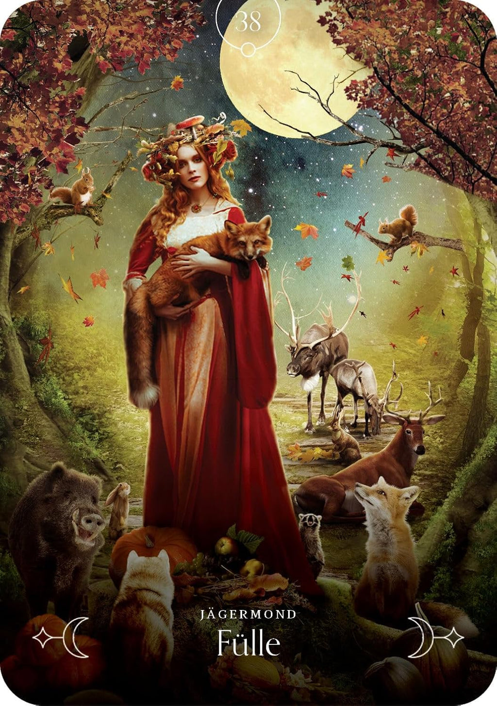 Queen of the Moon Orakel: Die Energie des Mondes zeigt dir den Weg - 44 Karten und Begleitbuch