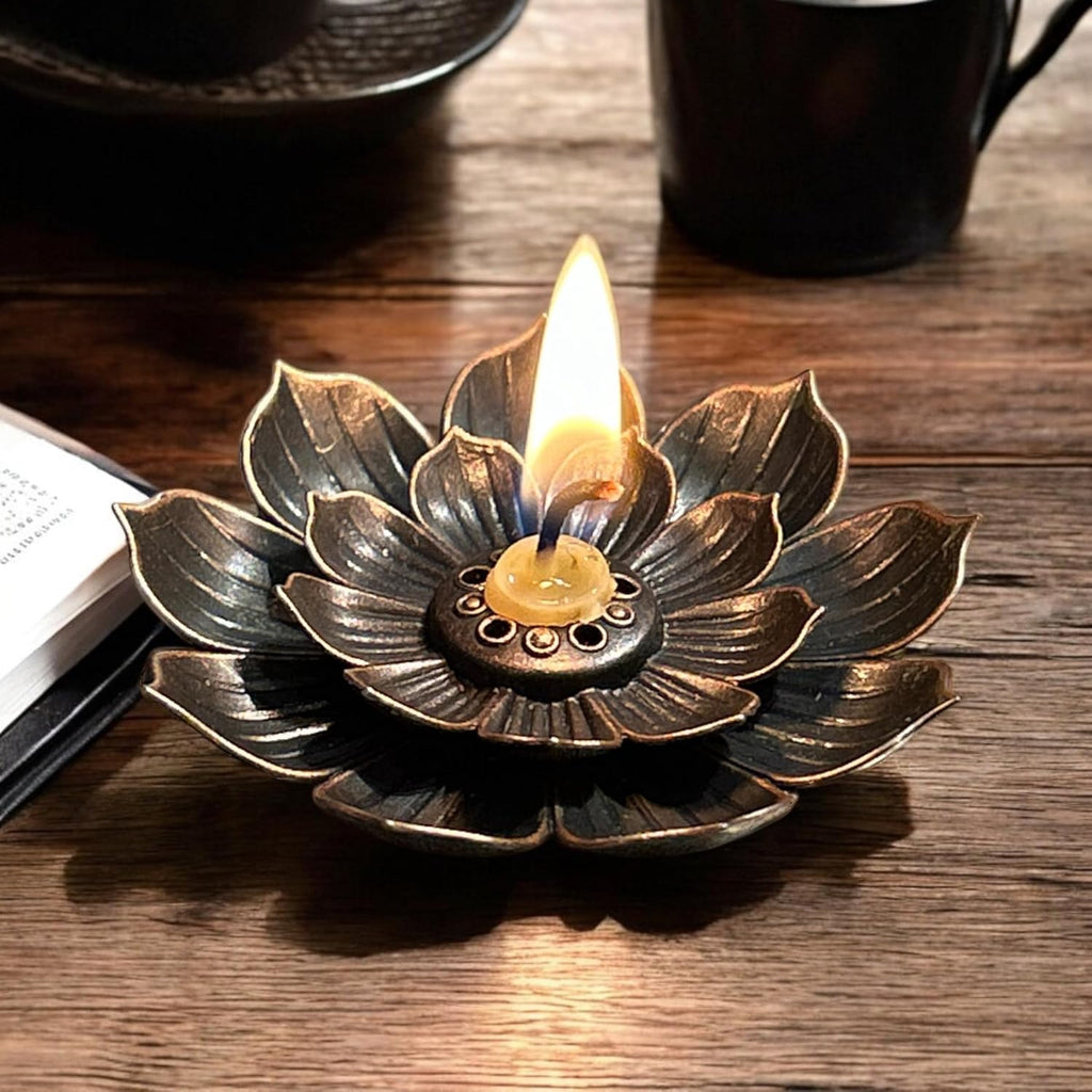 Kline Meditation Beeswax Candle Set 20 Minutes of Relaxation Made in USA