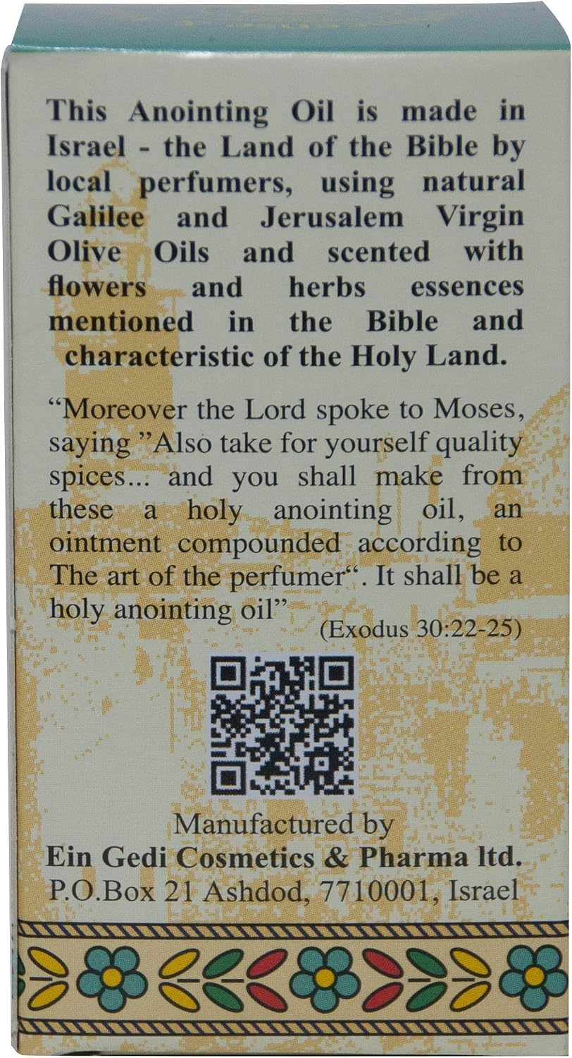 Anointing Oil 12ml. - Blessing from Jerusalem (Frankincense and Myrrh)