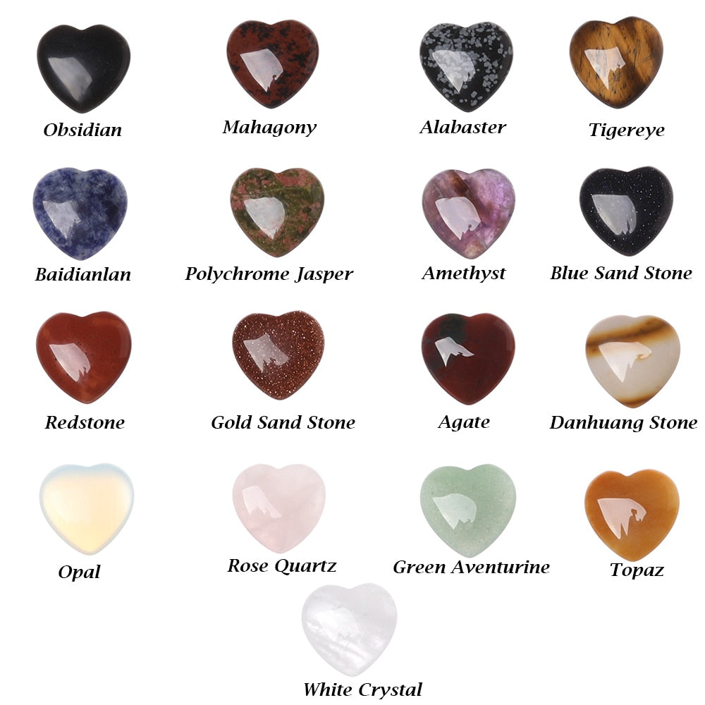 Heart Shaped Natural Healing Stone