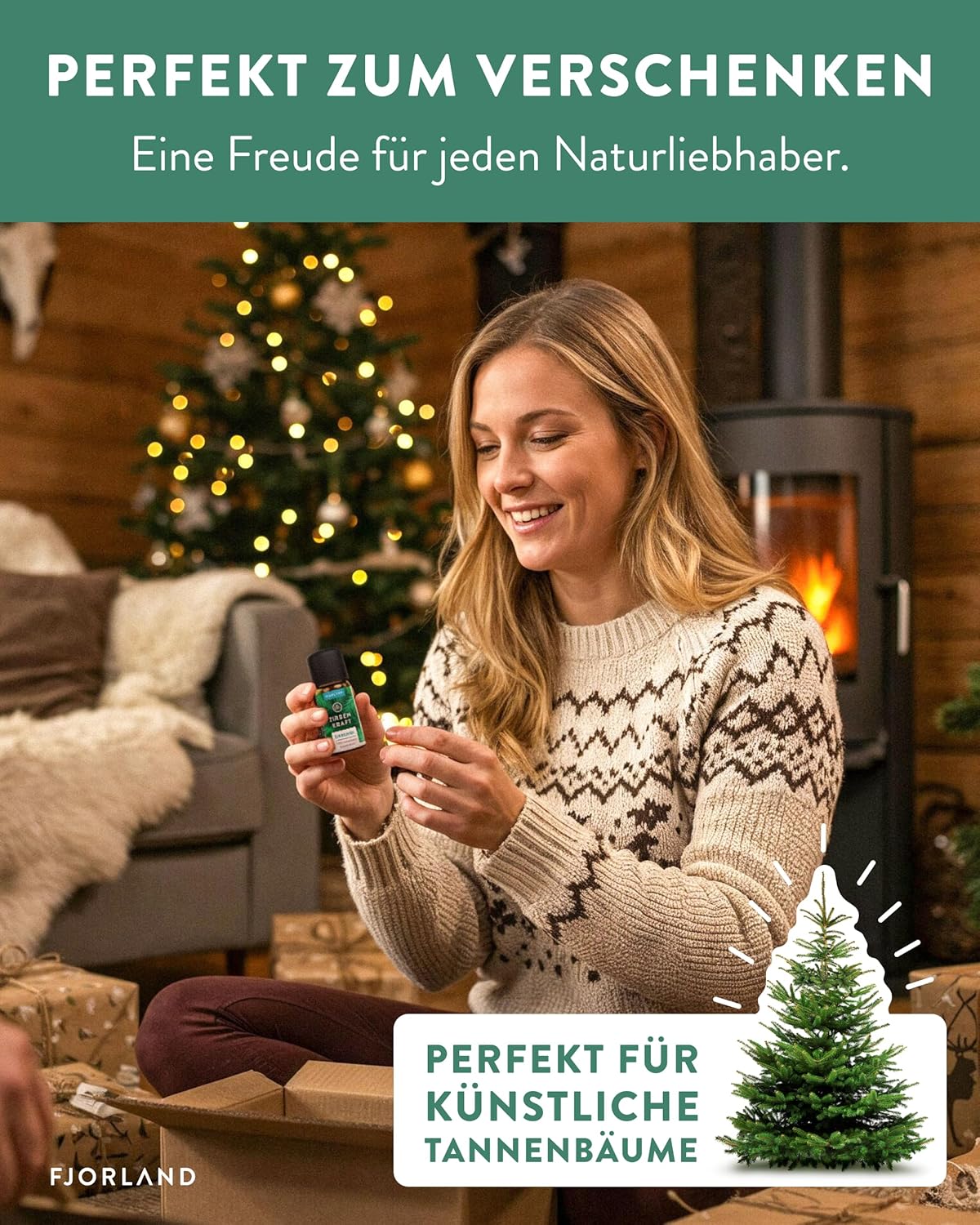 Organic Swiss Pine Oil 10 ml - 100% Natural & Essential - Wild Growth from Austria - Swiss Pine Oil for Diffuser, Oil Burner & Room Fragrance