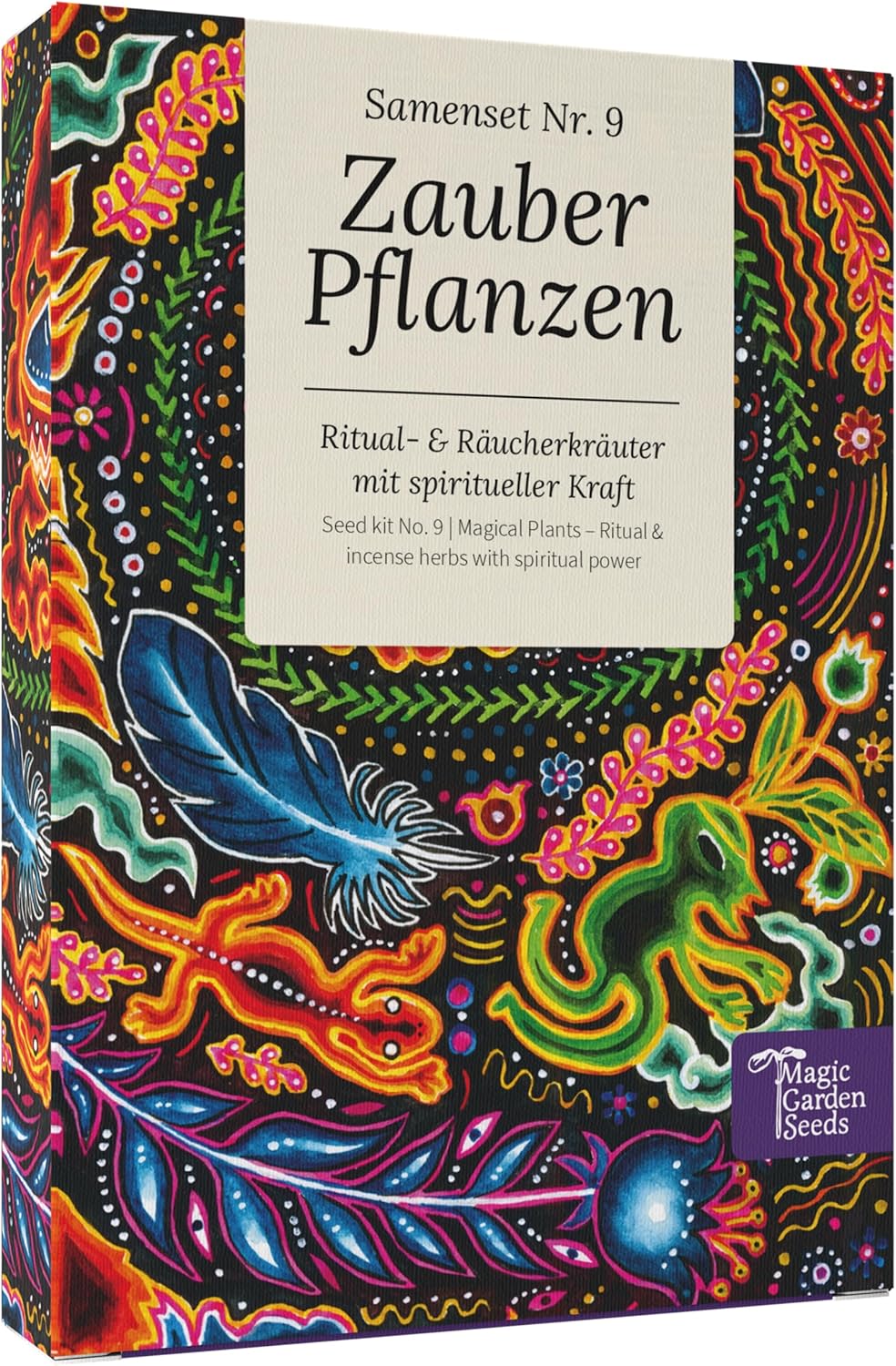 Magic Garden Seeds - Magic Plants with 6 Magic Herbs: Mugwort, Bilsenkraut, Alraune & More - Smoked Plants to Grow Yourself & Give as a Gift