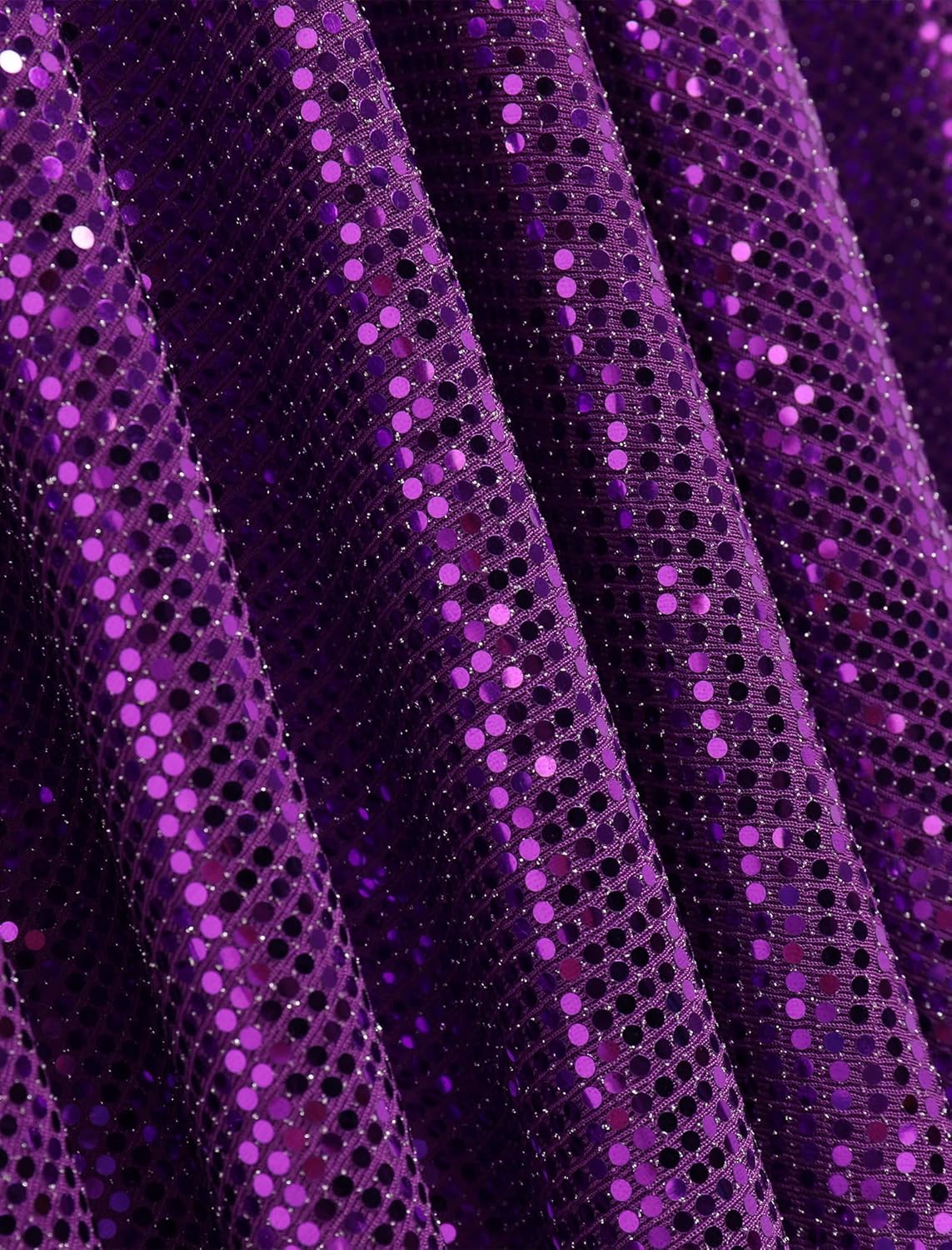 IBAKOM Women Sparkly Praise Dance Tunic Dress One Shoulder Gltter Sequins Worship Overlay Adult Church Liturgical Dancewear