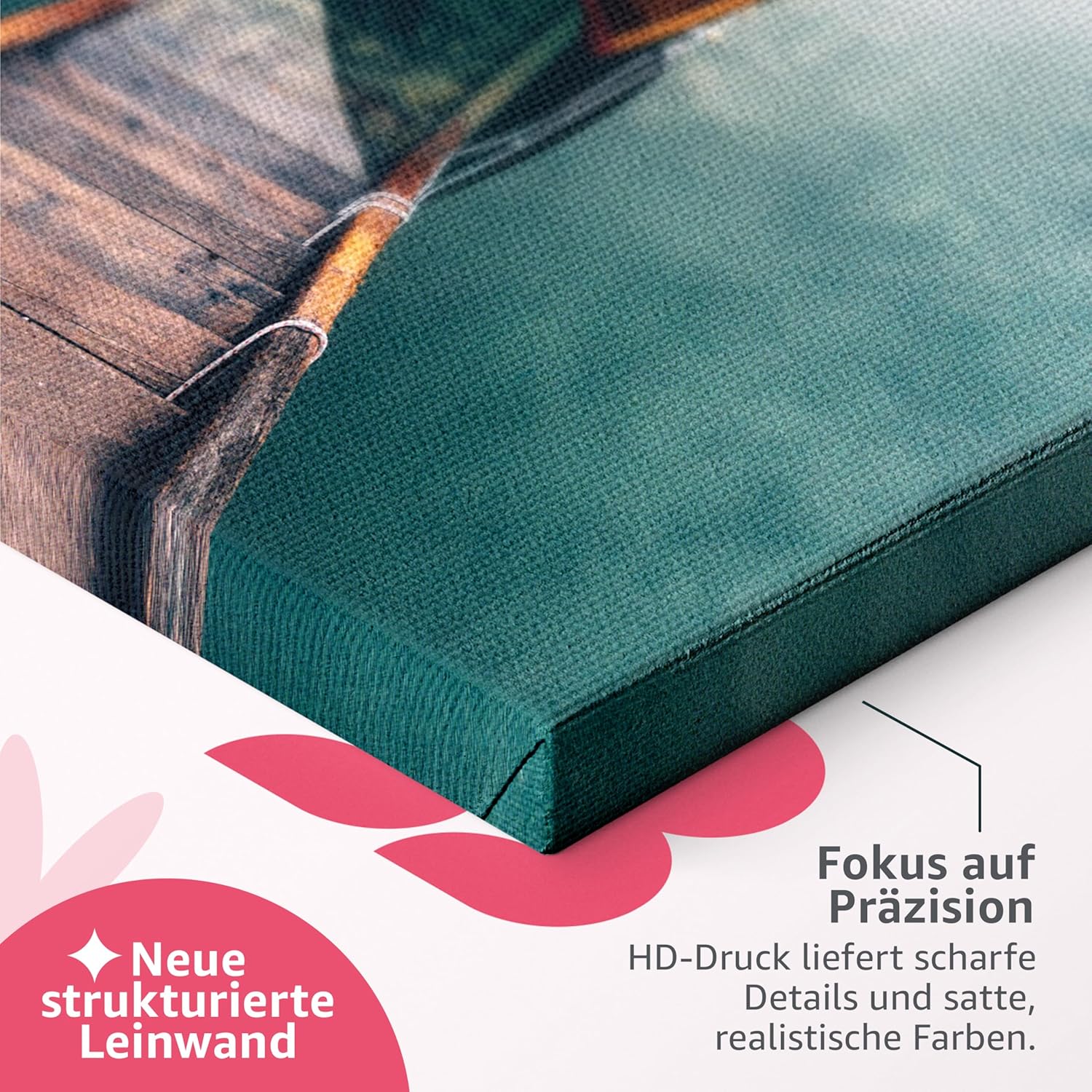 decomonkey Bilder Buddha 200x100 cm 5 Teilig Wandbild Groß Leinwandbild XXL Deko Wohnzimmer Schlafzimmer Wanddeko Pictures For Wall Poster Wall Painting Zen Orient