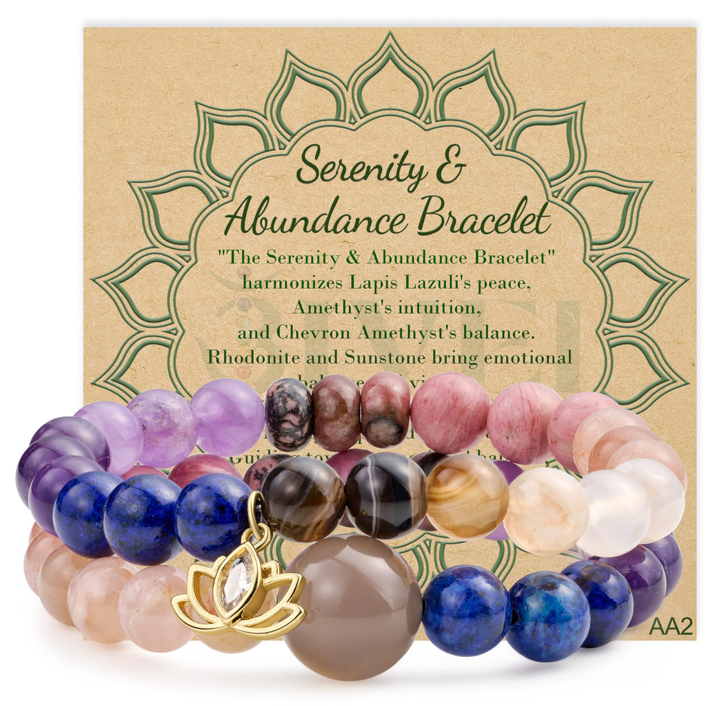 Bivei Naturstein Chakra Armband - Echte Edelsteine, Damen Kristall Armband mit Lebensbaum-Anhänger, Yoga Energie Armband für Damen, 7 Chakren Heilstein-Armband, Valentinstagsgeschenk für sie/ihn