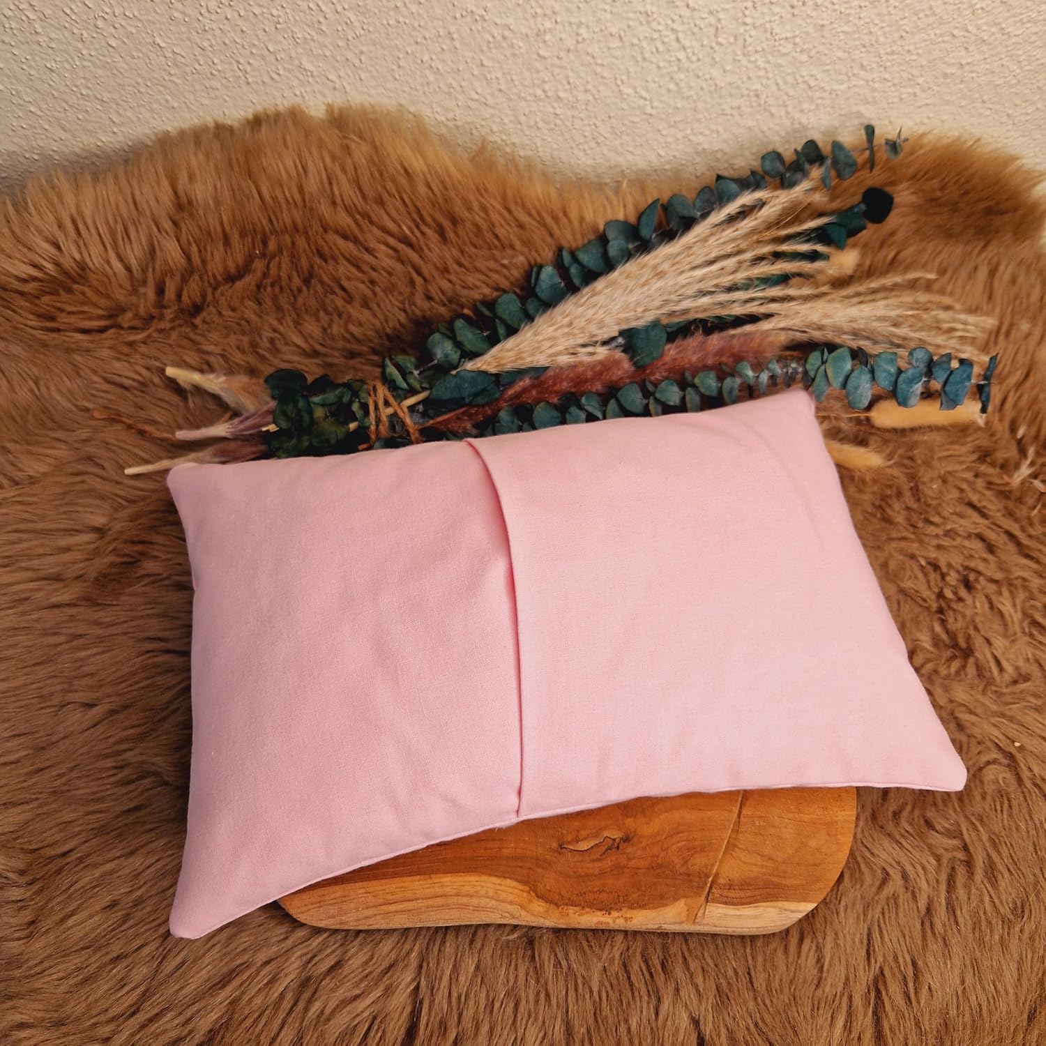 Small Cushion - Meditation - Yoga - Flower of Life - Pink