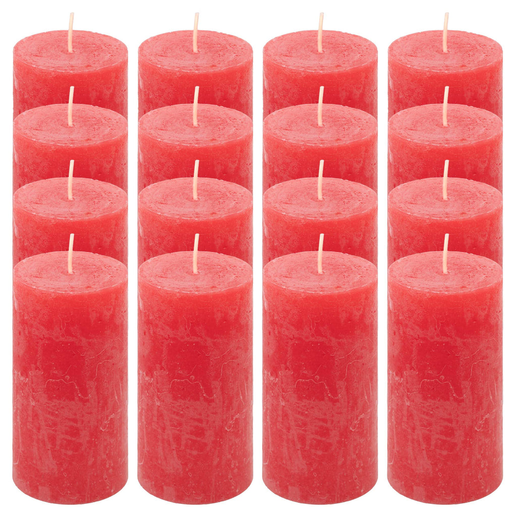 Rustic Candle Height 10 cm Diameter 5 cm Long Burning Time Round Candle Pillar Candles Candle Decoration Table Candles Christmas Candles Wedding Decoration (Blue, 8)