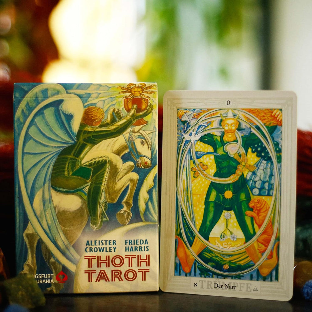 Aleister Crowley Thoth Tarot Standard DE: 78 Karten mit Anleitung (Original-Farben!)