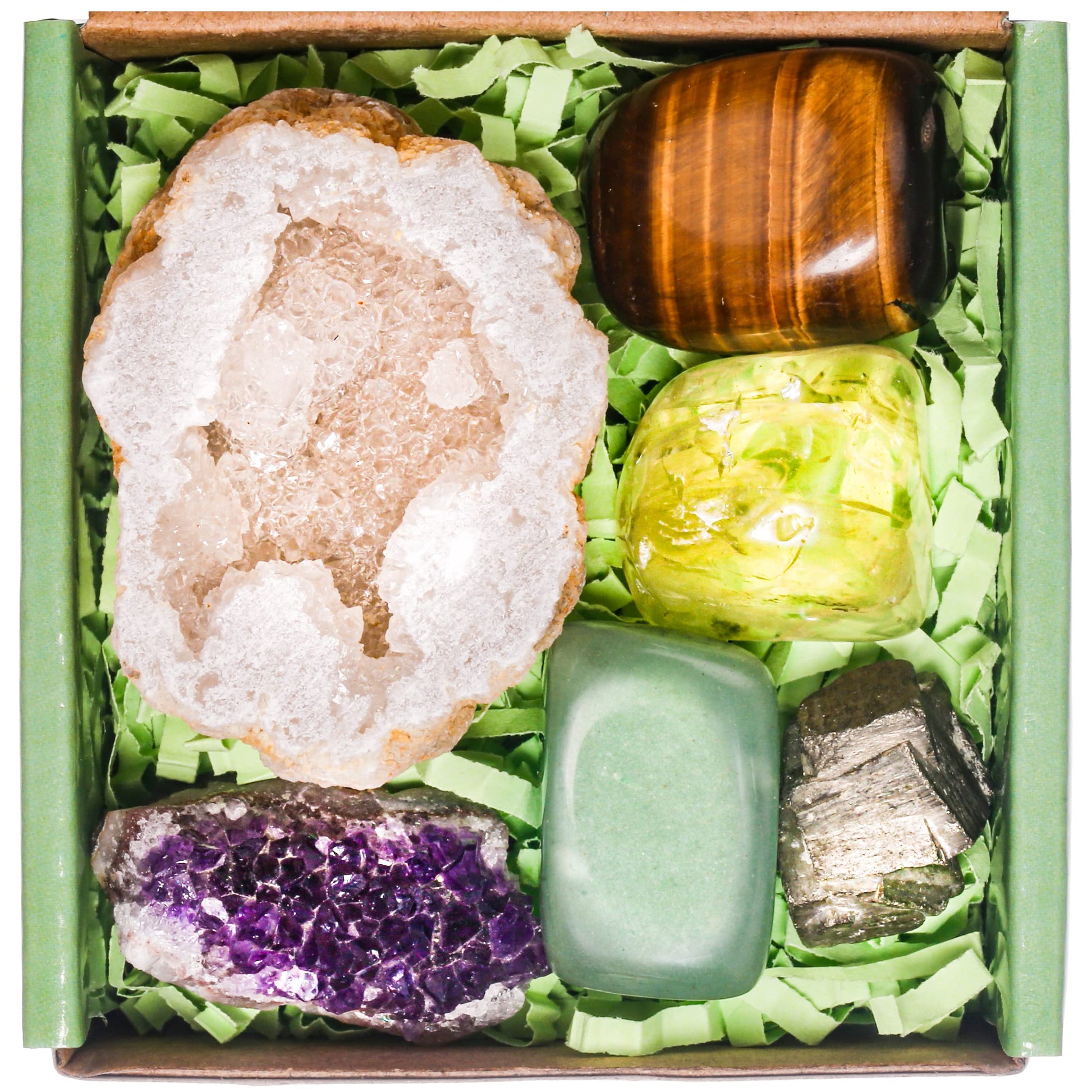 QianCannaor Crystals Healing Stones Set, Natural Minerals and Gemstones for Anxiety, Relaxation, Stress, Crystal Therapy, Meditation, Reiki, Healing Crystal Gift Set