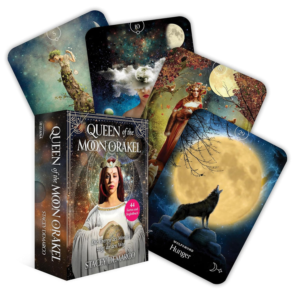 Queen of the Moon Orakel: Die Energie des Mondes zeigt dir den Weg - 44 Karten und Begleitbuch