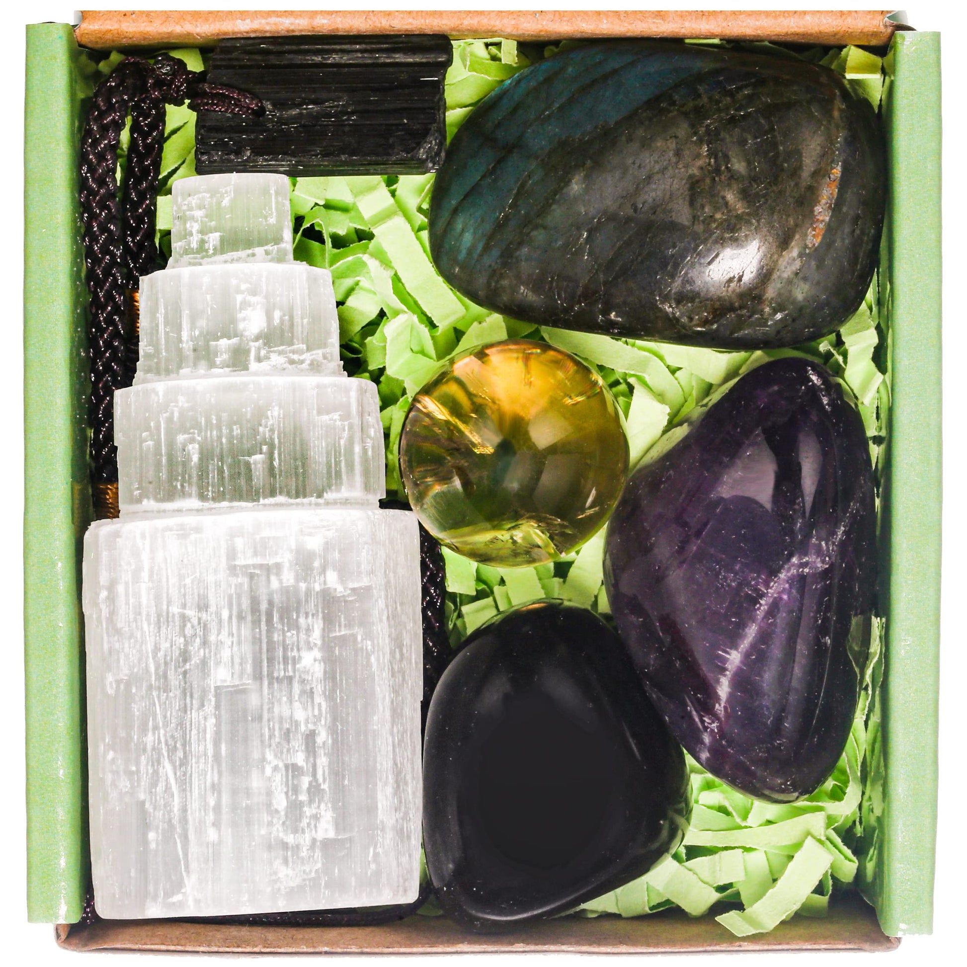 QianCannaor Crystals Healing Stones Set, Natural Minerals and Gemstones for Anxiety, Relaxation, Stress, Crystal Therapy, Meditation, Reiki, Healing Crystal Gift Set