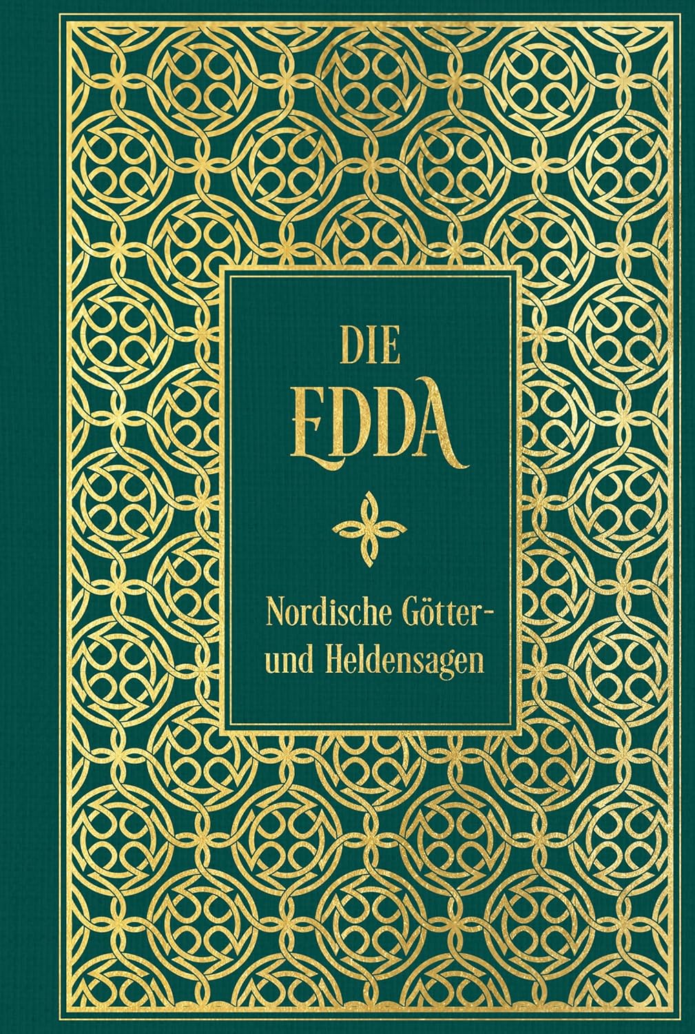 Die Edda: Leinen mit Goldprägung