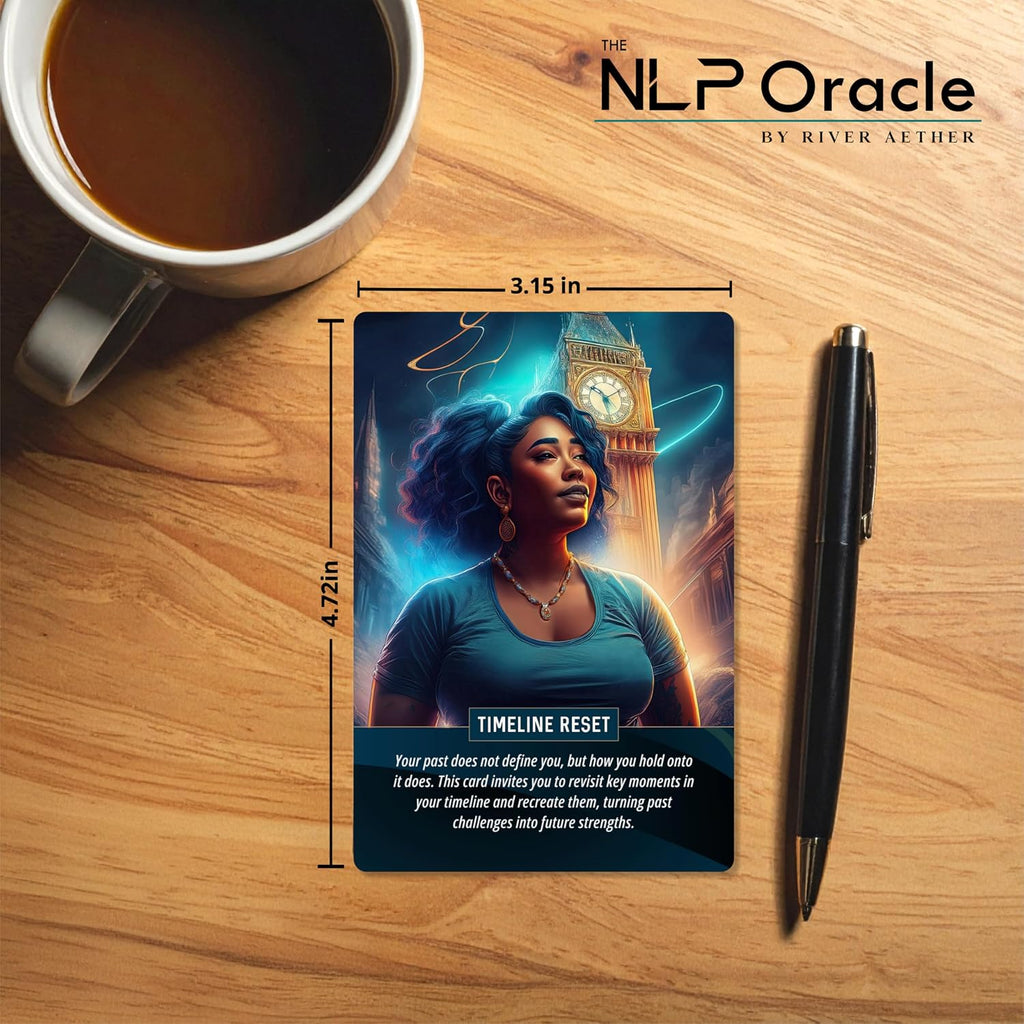 The NLP Oracle: Neurolinguistic Programming Cards for Mastering Your Reality - Deck of 70 Oracle Cards by River Aether - The Essential NLP Toolbox for Beginners to Experienced NLP Practitioners