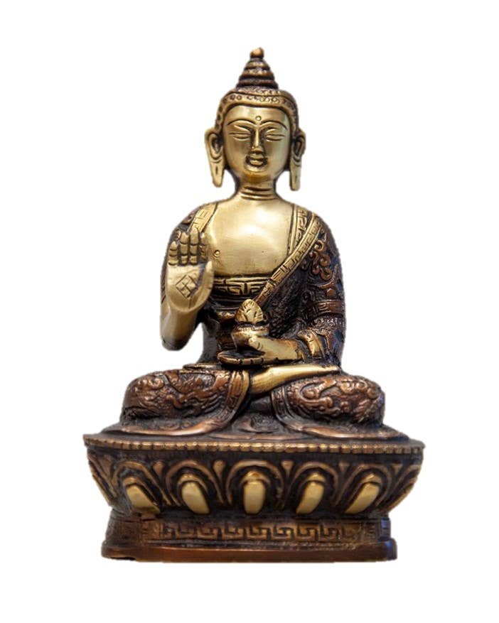 Buddha On Lotus in Meditation Pose