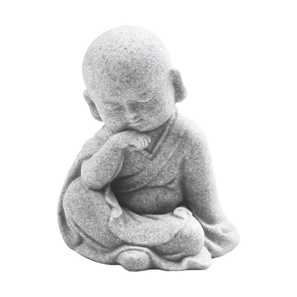 Resin Mönch Statuen Buddha Figuren für spirituelle Wohnkultur und Feng Shui