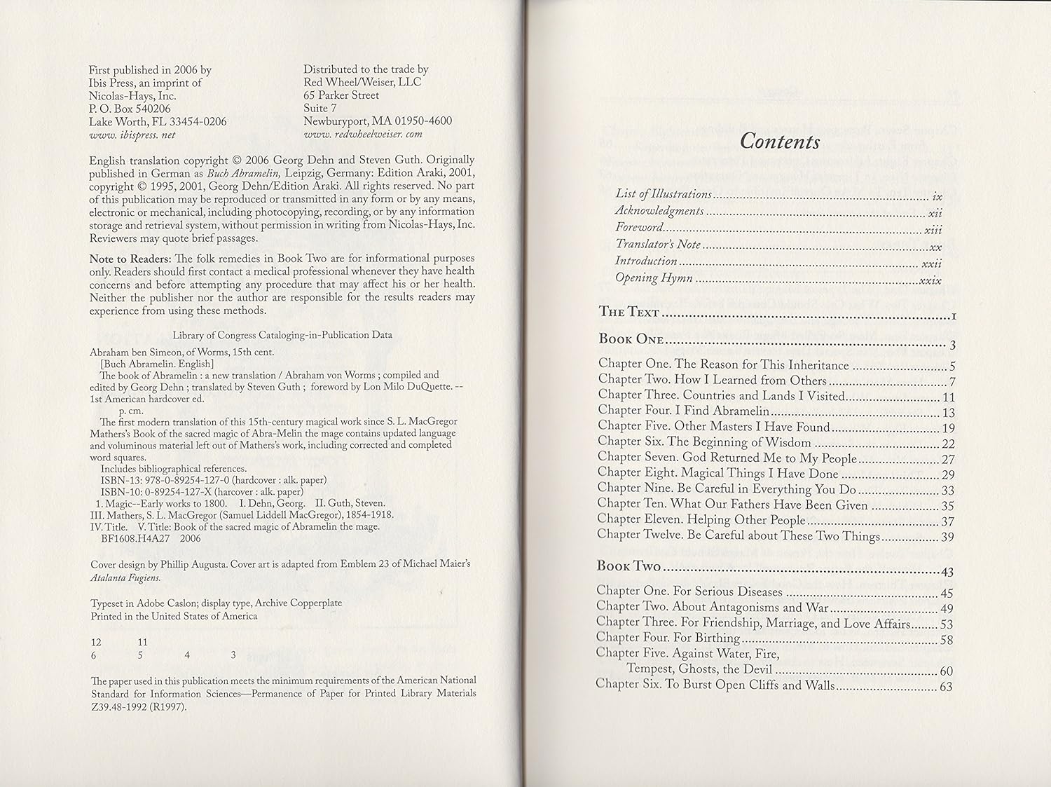 Book of Abramelin: A New Translation