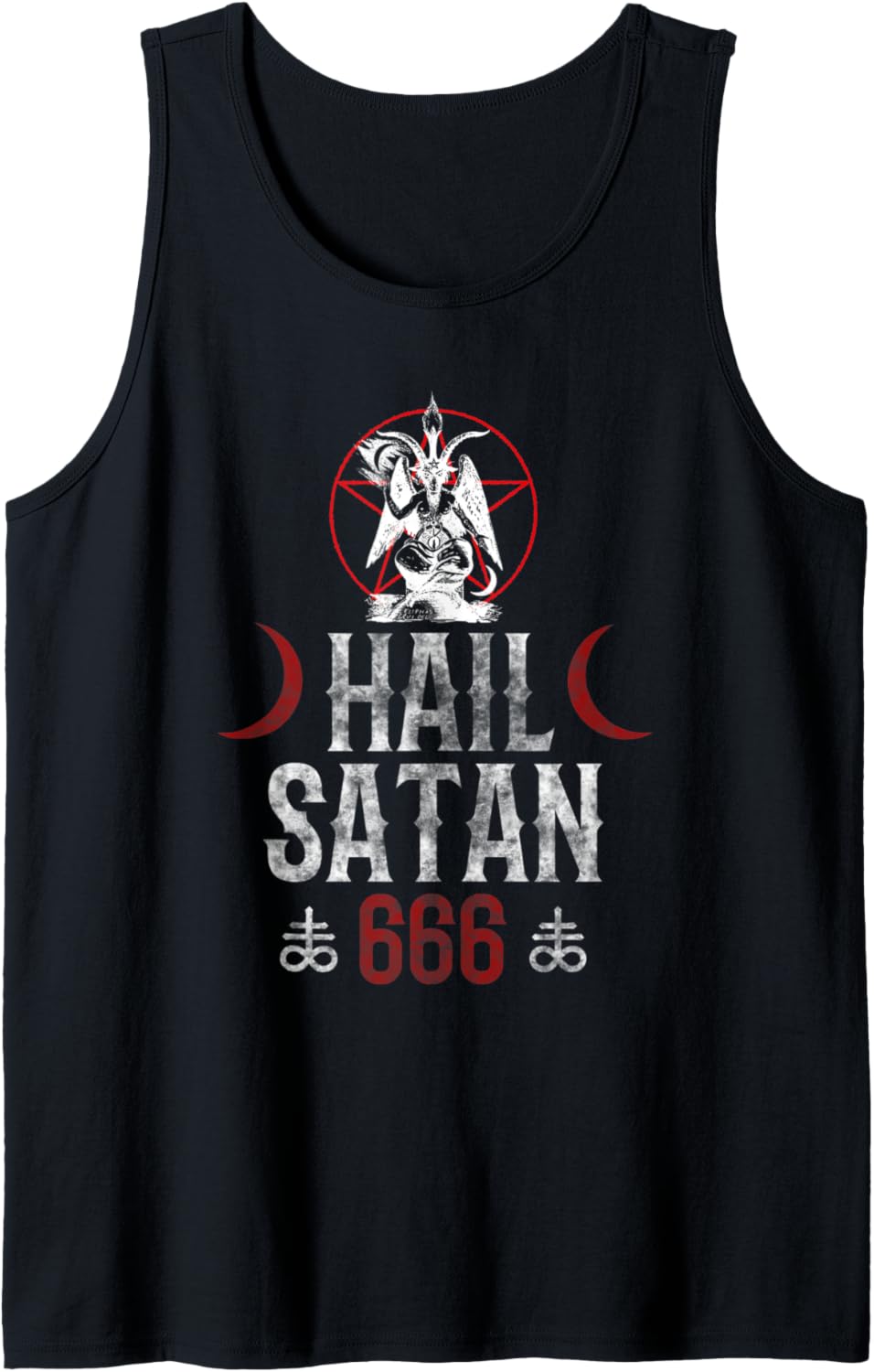 Hail Satan - Böser 666 Baphomet Goth Tank Top
