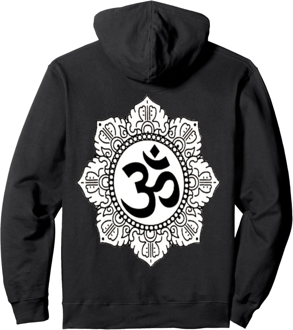 OM T-Shirt Gift Yoga Spiritual Mandala Pullover Hoodie