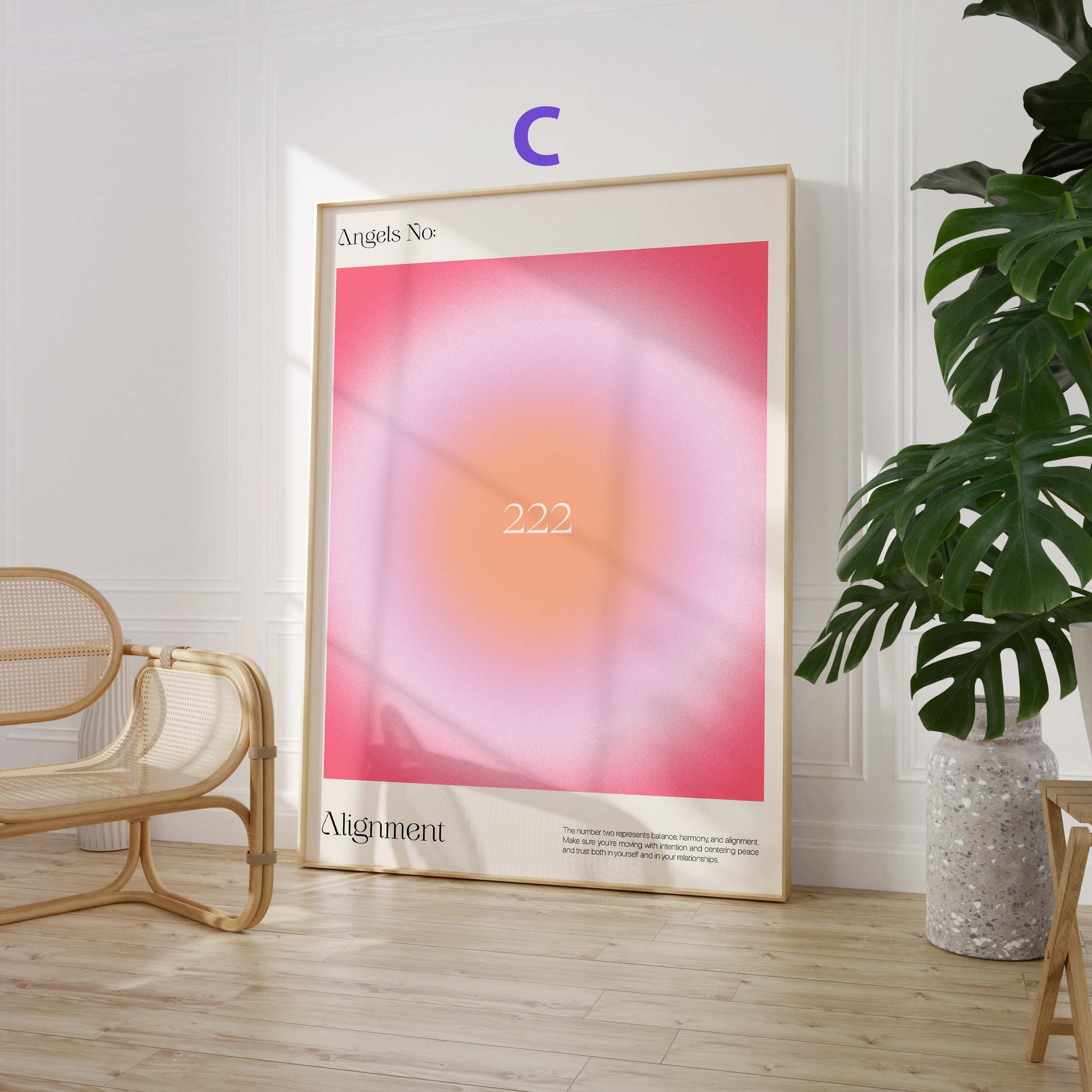 Angel Numbers Poster