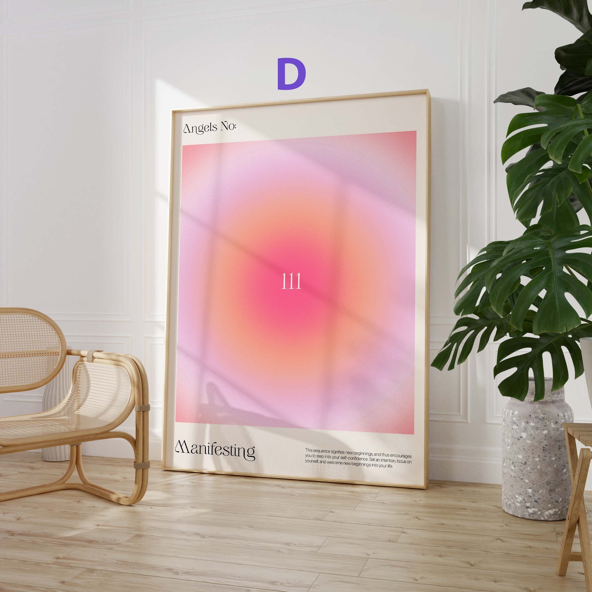 Angel Numbers Poster