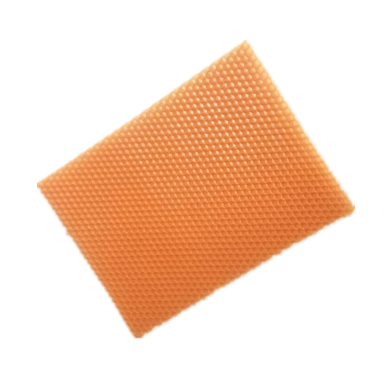 12pcs 15cm*20cm*0.3cm Natural Candle Material, Handmade DIY Honey Candle for Children, Craft Wax, Honeycomb Color Beeswax