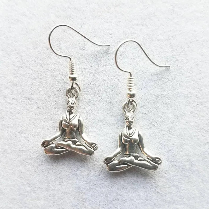 Chakra Threader Earrings , 7 Chakra Jewelry, Threader Earrings Aura Cleansing Healing Jewelry with Meaning