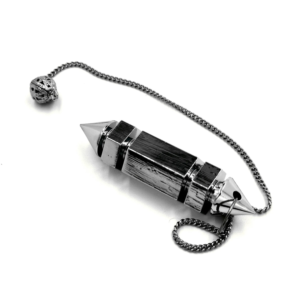 Wholesale, Metal Pendulum For Dowsing Divination Healing Spiritual Wicca Women Men Amulet Screw Shape Pendule Radiestesia Charm