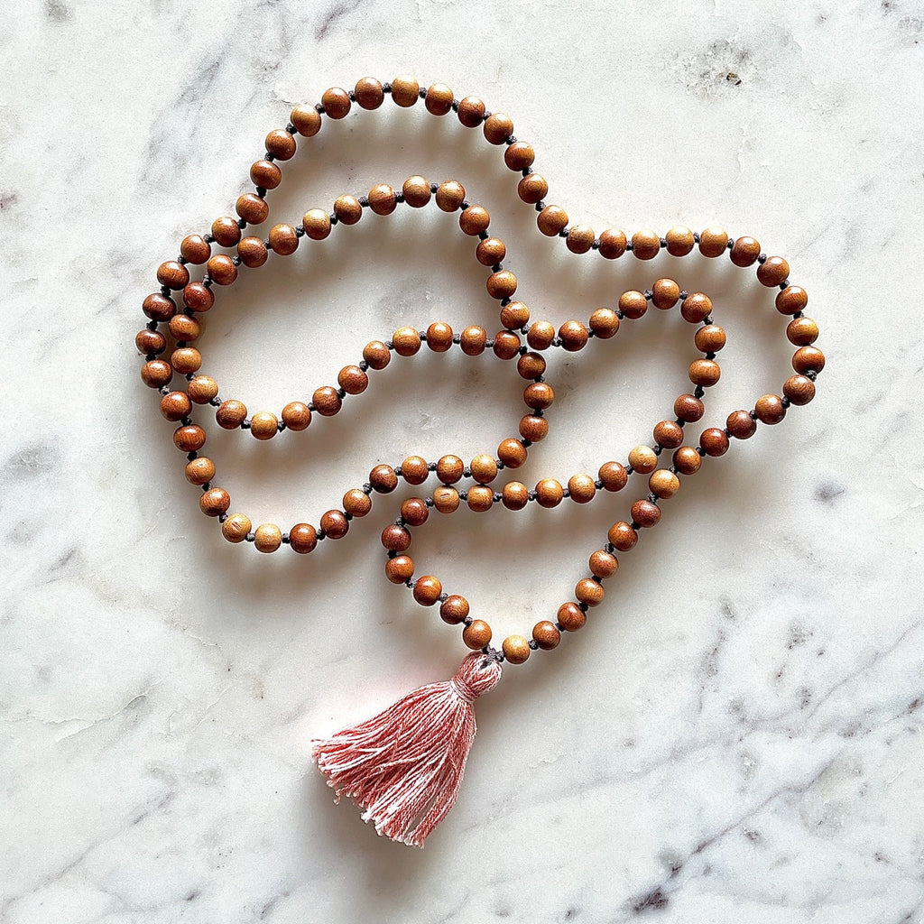 Mala with Organic Cotton Tassel