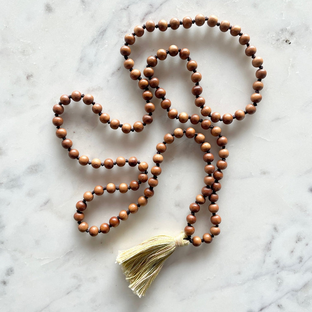 Mala with Organic Cotton Tassel