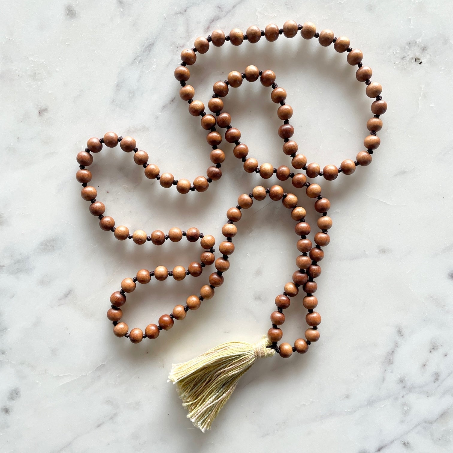 Mala with Organic Cotton Tassel