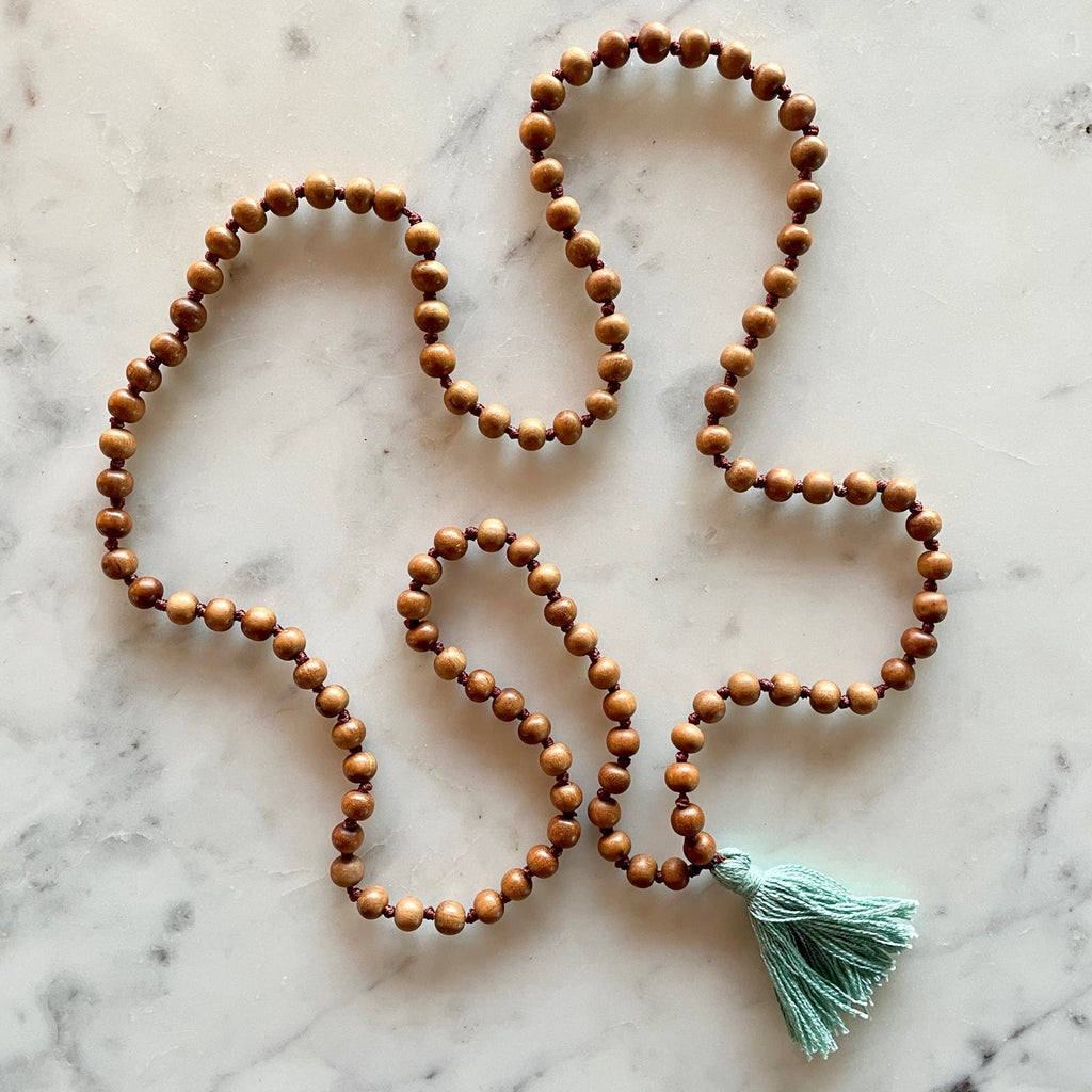 Mala with Organic Cotton Tassel