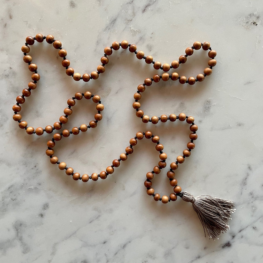 Mala with Organic Cotton Tassel