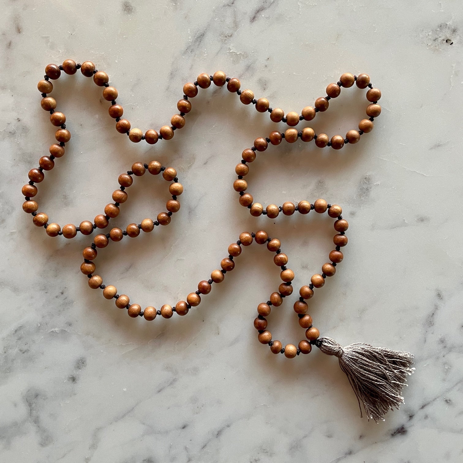 Mala with Organic Cotton Tassel