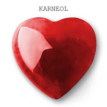 Karneol Kristall Duftkerze - Bergamotte