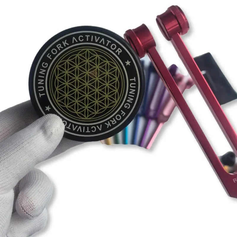 Colorful Tuning Fork Set