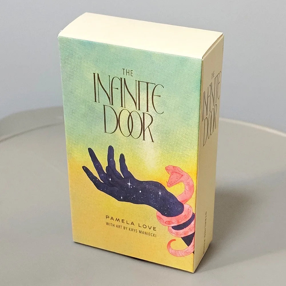 The Infinite Door Tarot Deck – 10.3*6cm 78 Mystical Tarot Cards with Dreamy Watercolor Artwork, Intuitive Guidance Cards