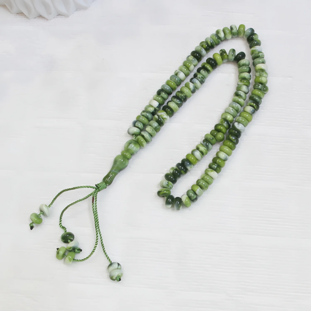 Muslim Rosary Beads 10mm 99 Tasbih Handmade Woven Abacus Resin Prayer Beads Arabic Eid Ramadan Islamic Prayer Beads