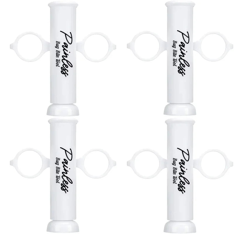 Negative-pressure suction device—for mosquito bites and bee stings naturally relieves discomfort caused by bites; chemical-free.