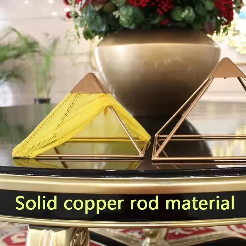 Meditation Sleep Zen Pyramid Stand Tent Manufacturer Copper Pyramid, Triangular Pyramid, Giza Pyramid Energy Receiver,