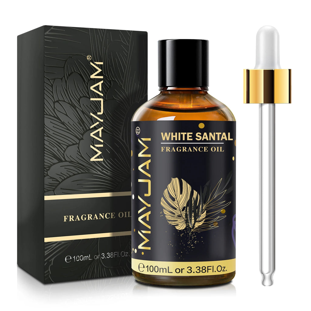 MAYJAM Fragrance Oil Hotel Lilac Forest Pine Bay Rum Chocolate White Santal Scents for Diffuser Candle Making 100ml Aroma Oil